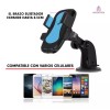 Importeek Soporte Base Celular Tablero Auto Carro Ventosa Holder 360