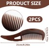 HQRKOTM Pack of 2 Dandruff Comb for Clean Scalp, Refreshing