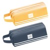 zeonmiehu 2 Pcs Pencil Case, Portable Canvas Large Pencil Case,