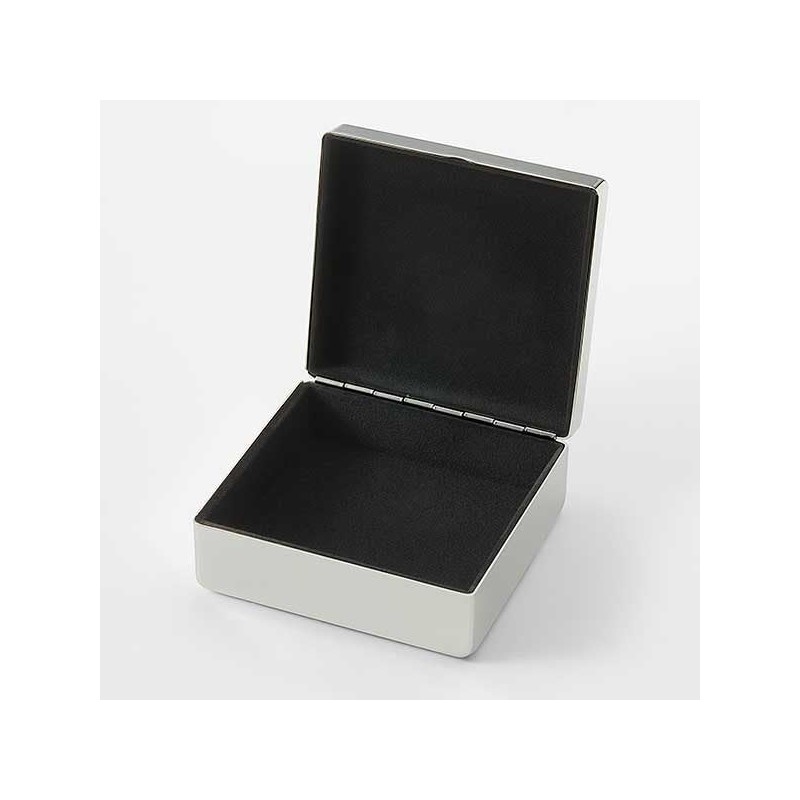THINGS REMEMBERED Engraved Silver and Gunmetal Keepsake Box (Free Customization)