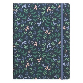 Filofax Garden A5 Refillable Notebook Dusk