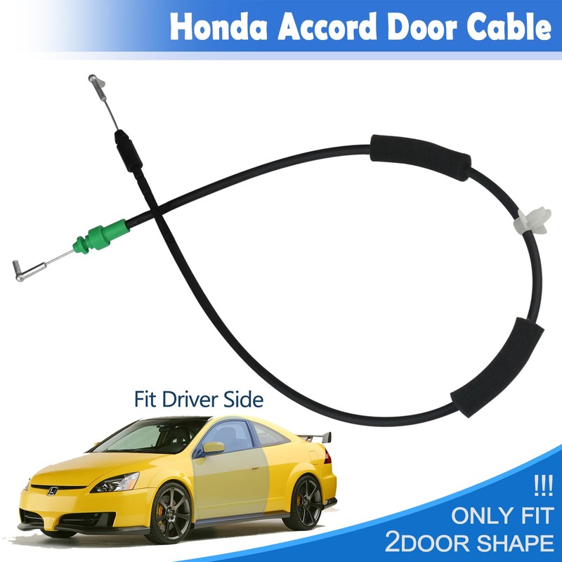 Driver Side Door Handle Release Cable Compatible with 2Door Honda