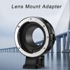 Auto Focus Lens Mount Adapter Waterproof EF Mount Lens Adapter