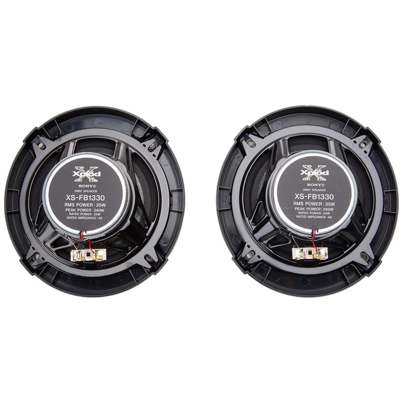 Sony XS-FB1330 5.25" 240W 3-Way Speakers-Tweeter, 2 Set