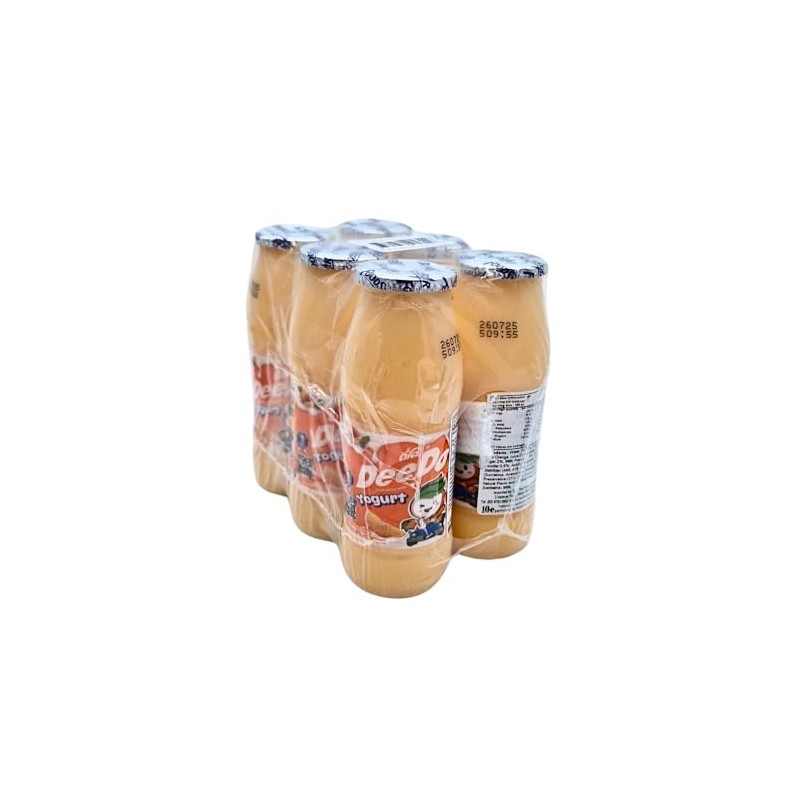 Deedo Orange Yogurt Drink 150ml 6 Pack
