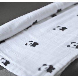 toTs Summer Blanket, Koala, Black & White