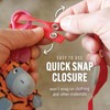 Baby Buddy Secure-a-Toy, Adjustable Pacifier and Teether Strap for Stroller,