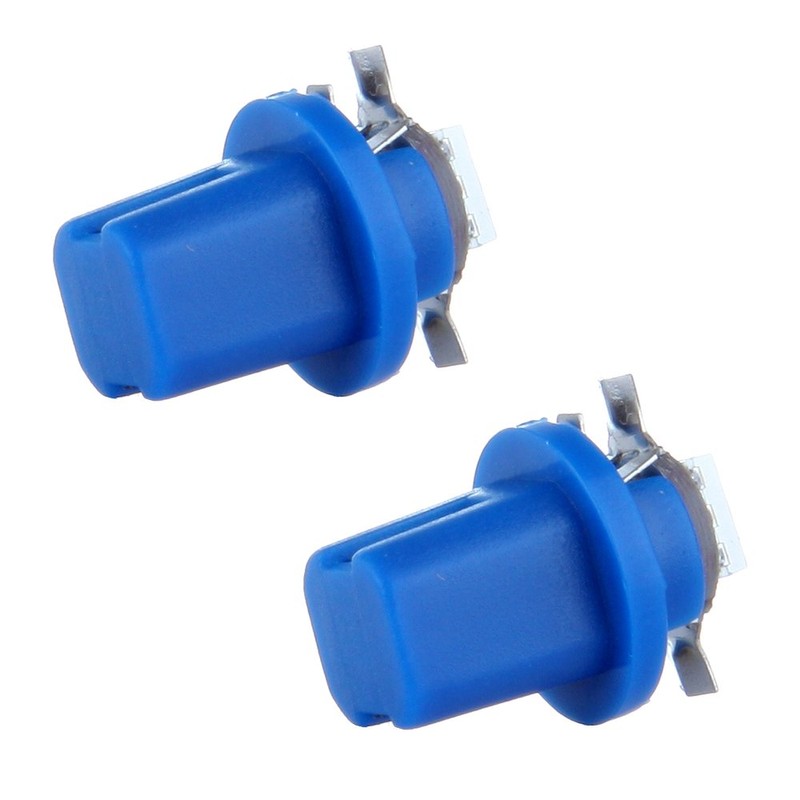cciyu 20x B8.5D 1SMD 5050 Car Blue LED Instrument Indicator