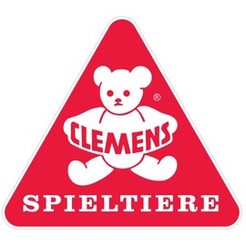 Clemens Teddy I Nostalgia Bear I with Humming Voice I Mohair Teddy I Colour: Brown I 32 cm I with Red Bow I 5 Sections