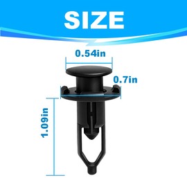 DSkoiph 20PCS Retainers Clips Tailgate Cap Top Protector Molding Clips Compatible with Toyota Tundra 4Runner Avalon Camry Celica Corolla Echo FJ Cruiser Compatible with Lexus ES300 ES330 ES350 GS300