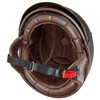 Rapido Half Helmet Motorcycle Open Face Sun Visor Quick Release