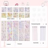 CGLRybO Goo Card Stickers DIY Kits Card, Keychain Guka Card