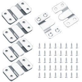 10pcs/5 Pair Frame Hanging Hardware Mount Bracket Link Photo Frame Bracket Wall Hooks Mounting Hardware Wall Hanging Hooks Picture Frame