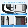 Busiuw Clear Bag for Stadium Events 12x12x6, Clear Tote Bag