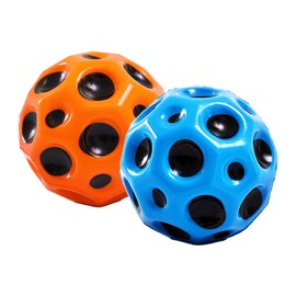 Moon Ball, Extreme High Bouncing Ball Moon Shape, Improve Hand-Eye Coordination, Easy to Grip and Catch by Athletes as a Sport Training Balls (2 Pcs)