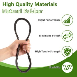 22773 Tiller Reverse Belt Compatible with Earthquake Rear Tine Tiller 29409 24598 29702, 4LXA 12MM X 660MM V Belt Fits CountyLine CRT 20969 Tiller 31315 Replacement for Victory Rear Tine Tillers Parts
