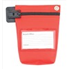 GOSECURE VAL06772 Cash Bag with Window - Red