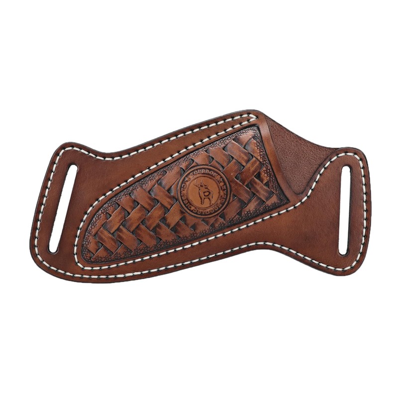 Tourbon Leather Fixed Blade Knife Sheath for Belt Knives Holder