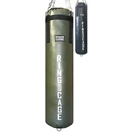 4ft Heavy Punching Bag with D-Ring - Filled or Un-Filled (Marine Green, Un-Filled)