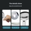 LED Magnifying Glass Set USB Charging Handheld Magnifier with Lights