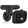 Ech.Apr 2Pcs Luggage Wheels Replacement, Plastic Luggage Suitcase Replacement Wheels,