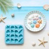 3Pcs Seashell Silicone Molds, Ocean-Themed Baking Molds for Making Chocolates,
