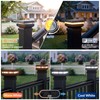 Egadis 8 Pack Solar Post Cap Lights with 2 Lighting