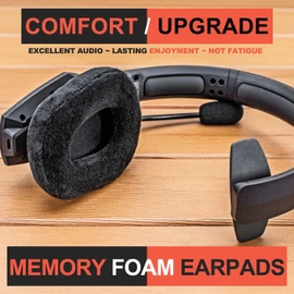 B450-XT B550-XT Kit Replacement Ear Pads Cushions - Compatible with B450 XT / B550 XT Headset I B450-XT/B550-XT Replacement Cushion Kit (Soft Velour)