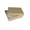 12 Pack Cotton Filled Brown Kraft Paper Cardboard Jewelry Gift