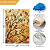 Louise Maelys Welcome Fall Garden House Flag 28x40 Inch Double