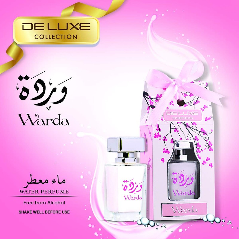 HAMIDI WARDA DELUXE SILK WATER PERFUME SPRAY 50 ML /