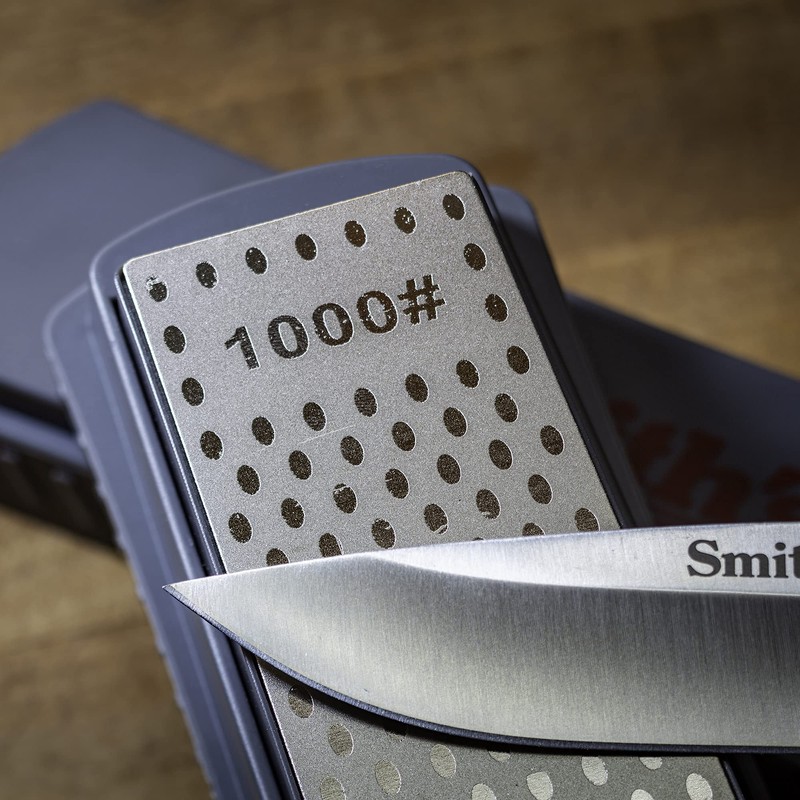 Smith's 51312 6" DUALGRIT FINE Diamond Stone Gray