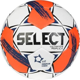 Select Replica EHF European League v25, taglia 3, bianco/rosso