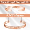 Vicmag Copper Magnetic Bracelet for Women 99.99% Solid Pure Copper