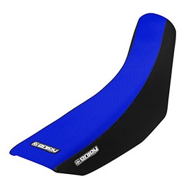 Enjoy Mfg Seat Cover - Compatible Fit for 2000-2004 Yamaha TTR225 / TTR 225 - Black Sides/Blue Top #103