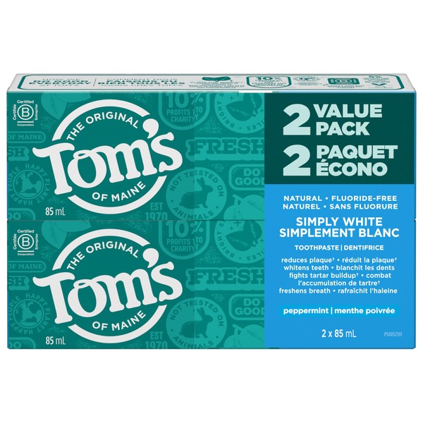 Tom's of Maine Tom's of Maine Simply White - Refreshing