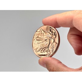 Katy Craig Katy Craig 10 x 1oz Copper Rounds Welsh Red Dragon 999 Fine Bullion Supplied in Tub