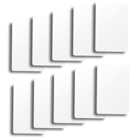 Brybelly Lot of 10 Bridge Size Cut Cards (White)