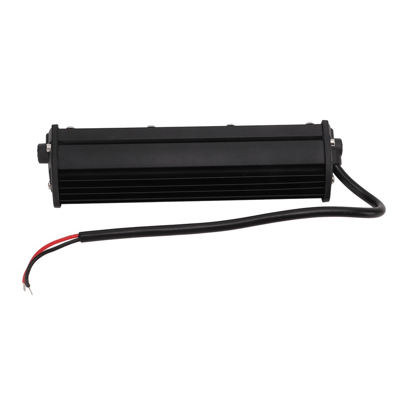 Black Car LED Work Light Driving Lamp 54W Single Row