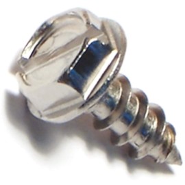 Hard-to-Find Fastener 014973187507 Slotted Hex Washer SMS, 10 x 1/2-Inch, 30-Piece