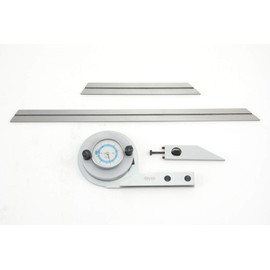 SHARS Stainless Steel Universal 6 12" 90 Degree Dial Reading Bevel Protractor 303-8201 P