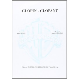 Clopin-clopant. Spartito