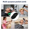 JIUZI 6 Pack Pocket Palm Combs, Scalp Massager & Shampoo