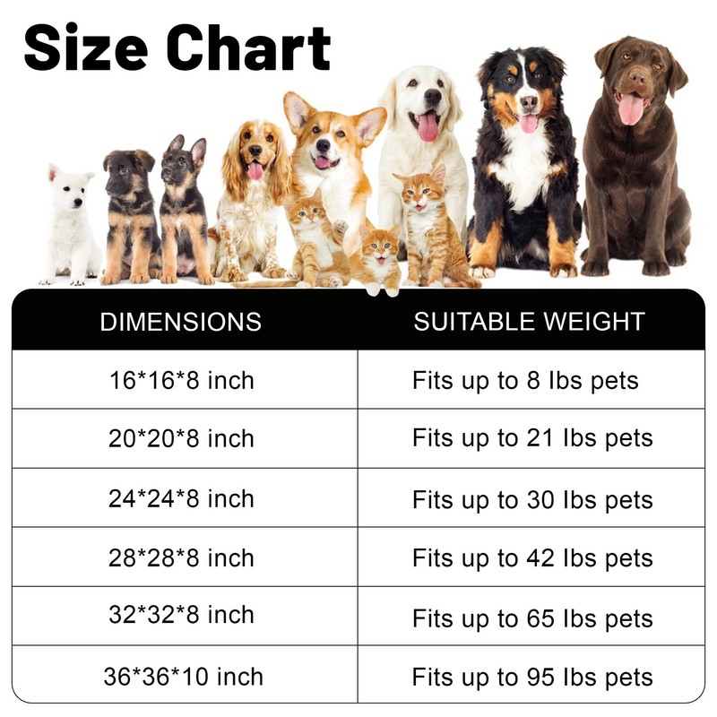 Kimpets Dog Bed Calming Dog Beds for Small Medium Large