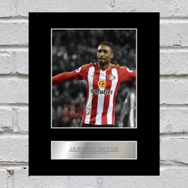 Jermain Defoe Signed Photo Display Sunderland FC