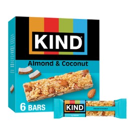 KIND Healthy Snacks Bars, Almond & Coconut, Gluten Free, Low Sodium Snacks, 4g Protein, 6 Count