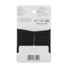 Scunci Black Gel Elastics, No-Slip Grip, Strong Hold-Ponytailers, 14 Pcs