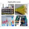 150 Piece Ring Terminal Set, JatilEr Ring Cable Lug Set,