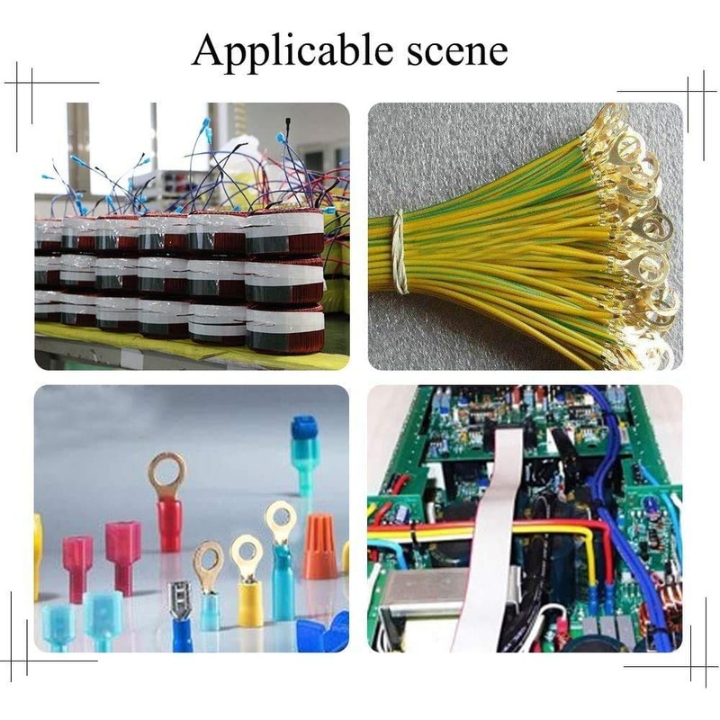 150 Piece Ring Terminal Set, JatilEr Ring Cable Lug Set,
