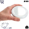 KADAX Screw Lid fi89 mm, Replacement Metal Lid Set, To89